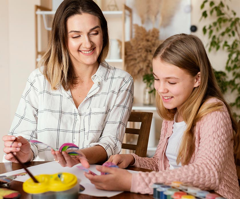 Сімейний майстер-клас з живопису для батьків та дітей